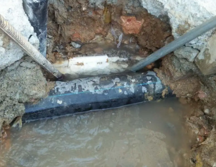 田林测漏水之水管漏水